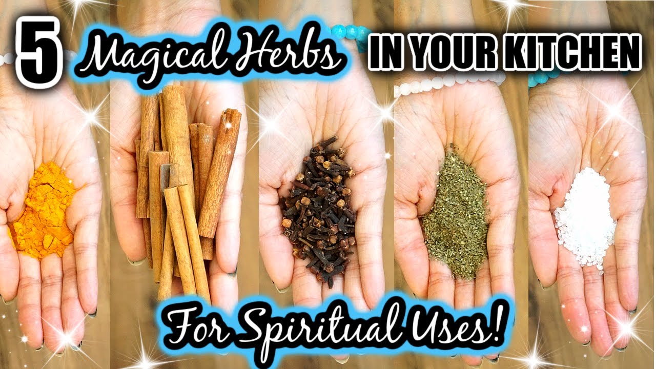5 MAGICAL HERBS YOU MUST HAVE IN YOUR KITCHEN! AND THEIR SPIRITUAL USES